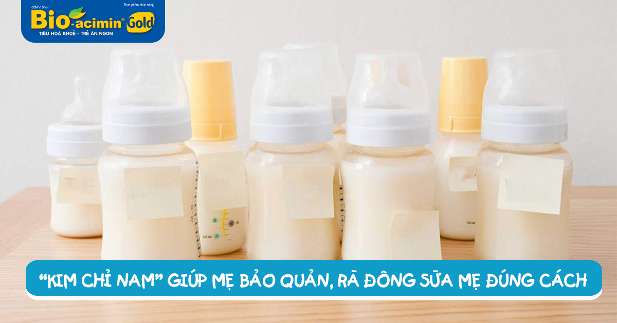 Cách bảo quản sữa mẹ trong tủ lạnh bao lâu là tốt nhất?
